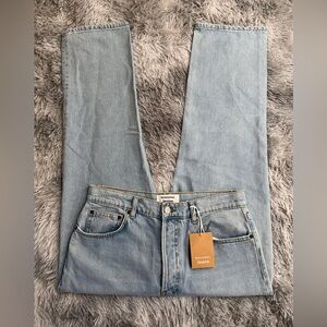 Reformation Cynthia High Rise Straight Leg Size 10/30 Waist NWT